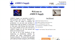 Desktop Screenshot of amdus.com